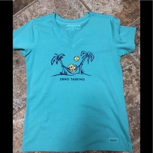 Life Is Good t-shirt